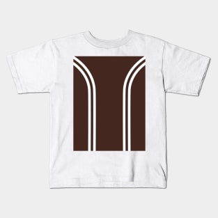 Coventry City 1975 Tramlines Brown and White Kids T-Shirt